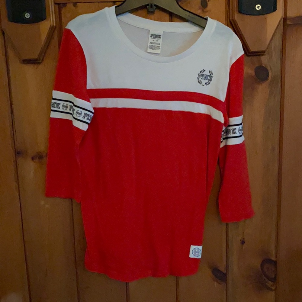 VS Pink XS 3/4 length sleeve